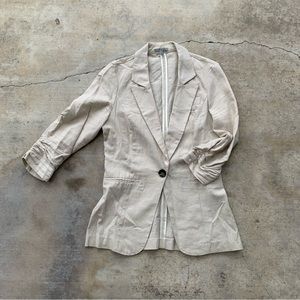 Charlotte Russe Woman’ Beige Linen jacket